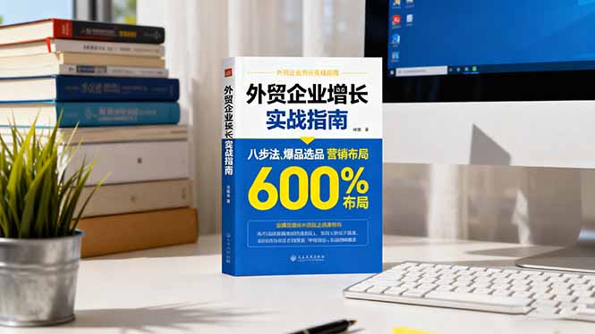 （16296期）外贸企业增长实战指南，八步法、爆品选品、营销布局，业绩增长300%