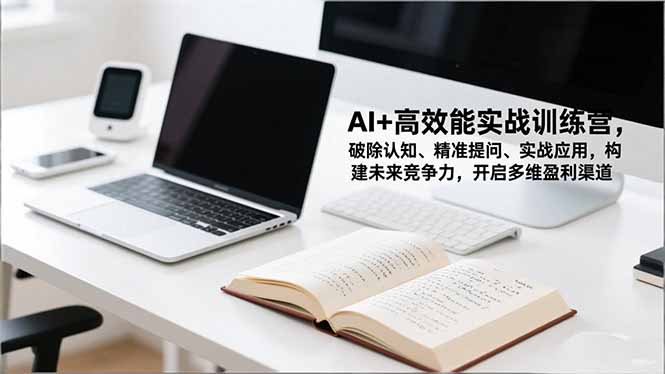 （16635期）AI+高效能实战训练营，破除认知、精准提问、实战应用，构建未来竞争力，开启多维盈利渠道